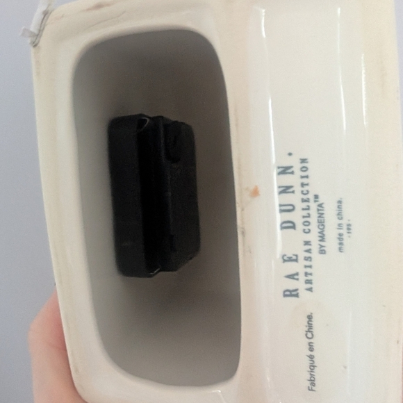 Rae Dunn Cream Clock - Picture 6 of 6